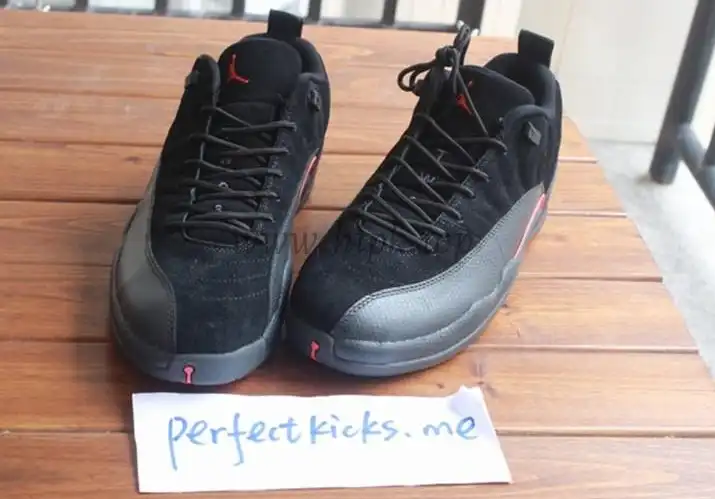 Authentic Air Jordan 12 Low BlackMax Orange