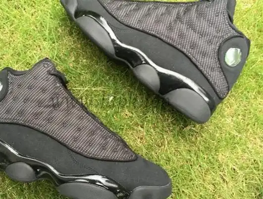 Authentic Air Jordan 13 Retro Black Cat with 3M