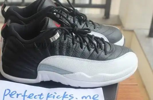 Authentic Air Jordan 12 Low “Playoff”