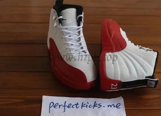 Authentic Air Jordan 12 Retro “Cherry”Rising Sun