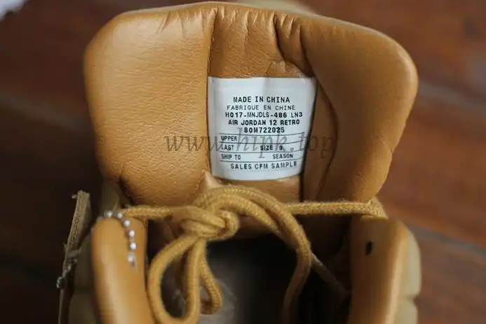 Authentic PSNY x Air Jordan 12 “Wheat”