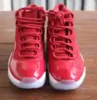 Authentic Air Jordan 11 Low Red Suede