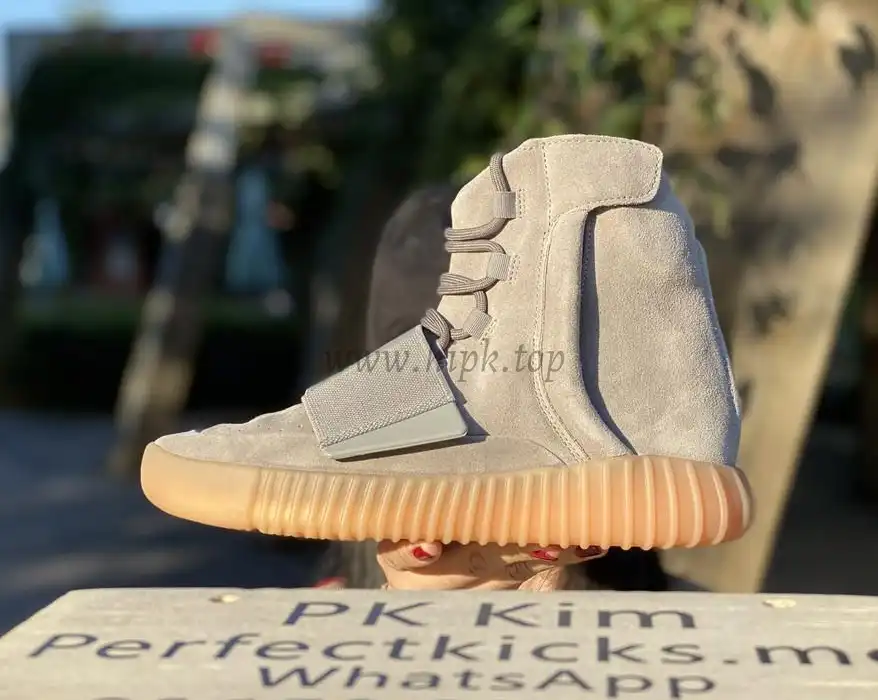 PK God Yeezy 750 Grey gum real suede and shape (real quality)