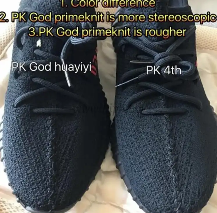 PK GOD YEEZY 350 V2 Bred WITH REAL PREMEKNIT FROM HUAYIYI WHICH OFFER PRIMEKNIT TO ADIDAS DIRECTLY