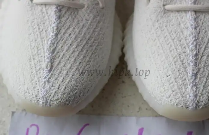 PK GOD YEEZY 350 V2 Cream White WITH REAL PREMEKNIT FROM HUAYIYI WHICH OFFER PRIMEKNIT TO ADIDAS DIRECTLY