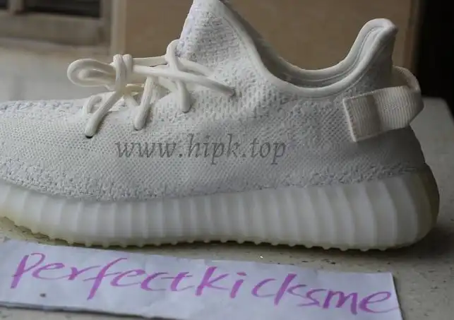 PK GOD YEEZY 350 V2 Cream White WITH REAL PREMEKNIT FROM HUAYIYI WHICH OFFER PRIMEKNIT TO ADIDAS DIRECTLY