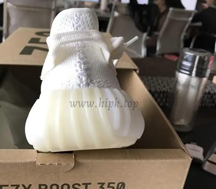 PK GOD YEEZY 350 V2 Cream White WITH REAL PREMEKNIT FROM HUAYIYI WHICH OFFER PRIMEKNIT TO ADIDAS DIRECTLY