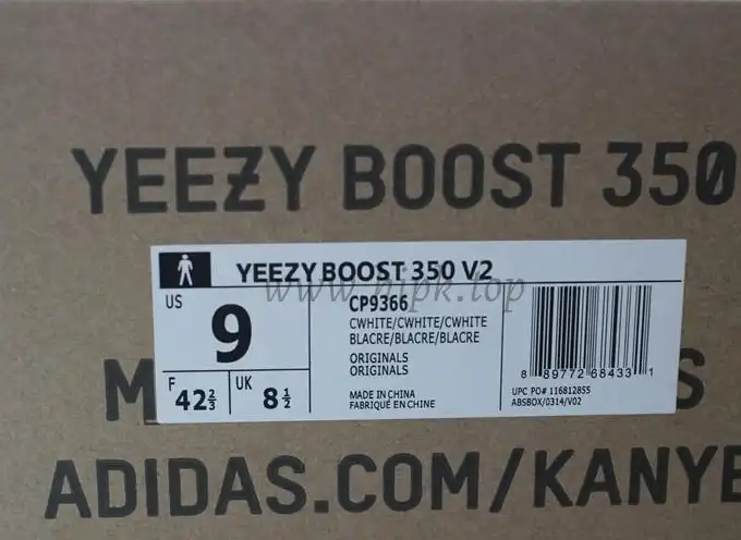 PK GOD YEEZY 350 V2 Cream White WITH REAL PREMEKNIT FROM HUAYIYI WHICH OFFER PRIMEKNIT TO ADIDAS DIRECTLY