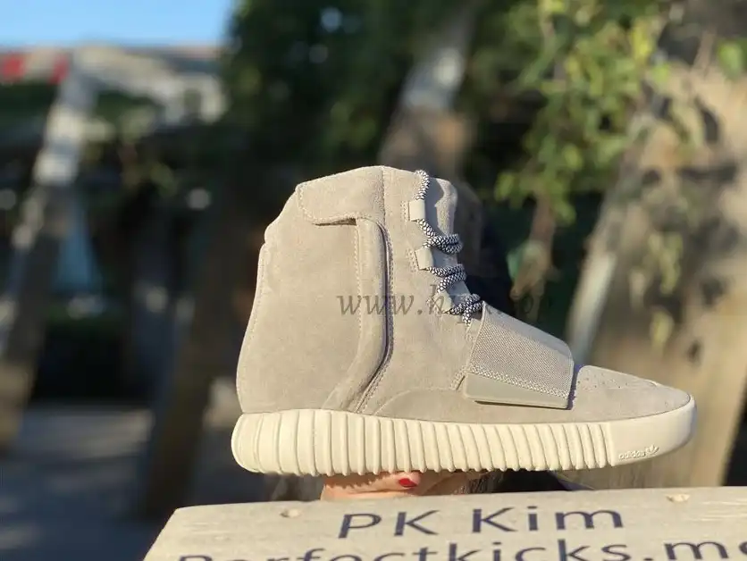 PK God Yeezy 750 OG Grey real suede and shape (real quality)