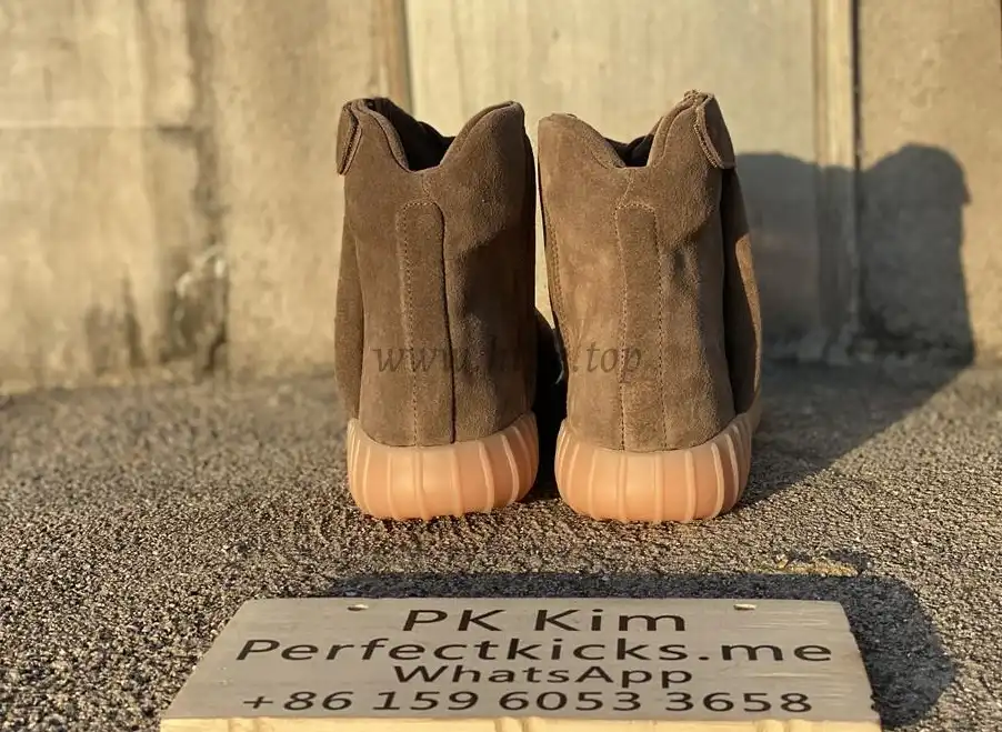 PK God Yeezy 750 Chocolate Brown real suede and shape (real quality)