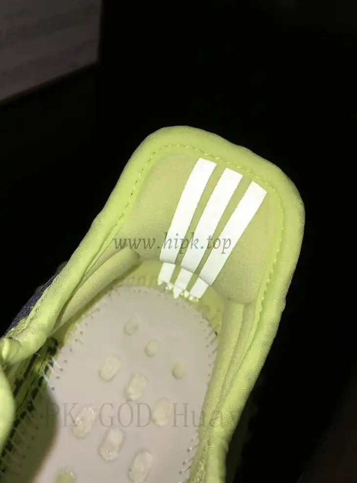 PK God Yeezy 350 V2 Semi Frozen Yellow Raw Steel WITH REAL PREMEKNIT FROM HUAYIYI WHICH OFFER PRIMEKNIT TO ADIDAS DIRECTLY