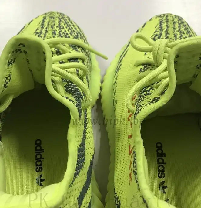 PK God Yeezy 350 V2 Semi Frozen Yellow Raw Steel WITH REAL PREMEKNIT FROM HUAYIYI WHICH OFFER PRIMEKNIT TO ADIDAS DIRECTLY