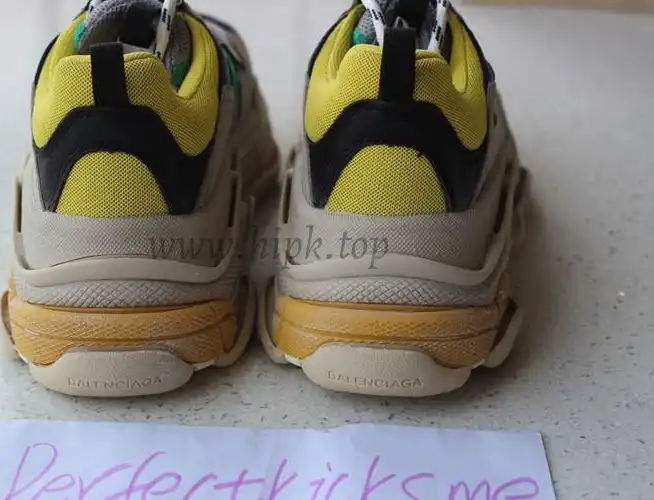 GOD Paris TRIPLE S TRAINER YELLOW YELLOW GREEN