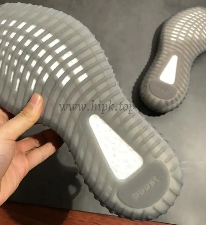 PK God Yeezy 350 V2 DGH Solid Grey WITH REAL PREMEKNIT FROM HUAYIYI WHICH OFFER PRIMEKNIT TO ADIDAS DIRECTLY