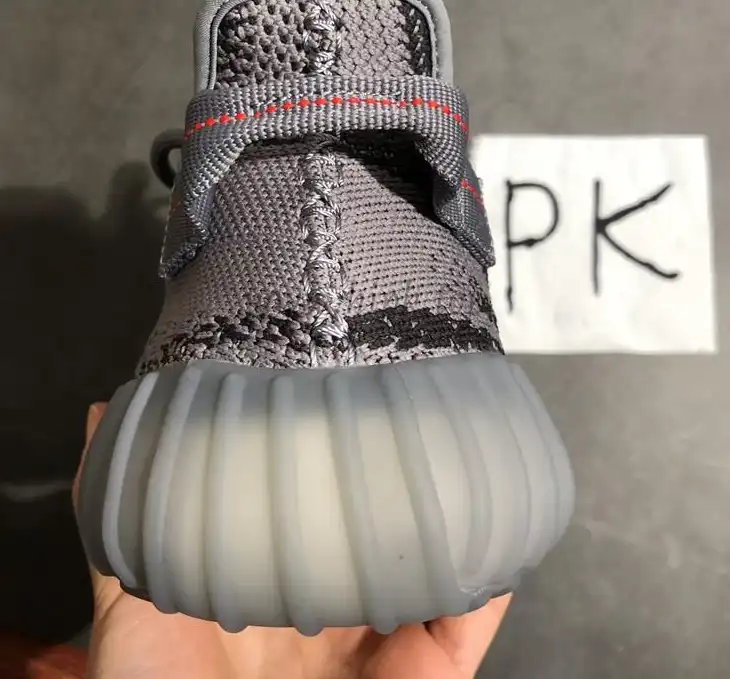 PK God Yeezy 350 V2 DGH Solid Grey WITH REAL PREMEKNIT FROM HUAYIYI WHICH OFFER PRIMEKNIT TO ADIDAS DIRECTLY