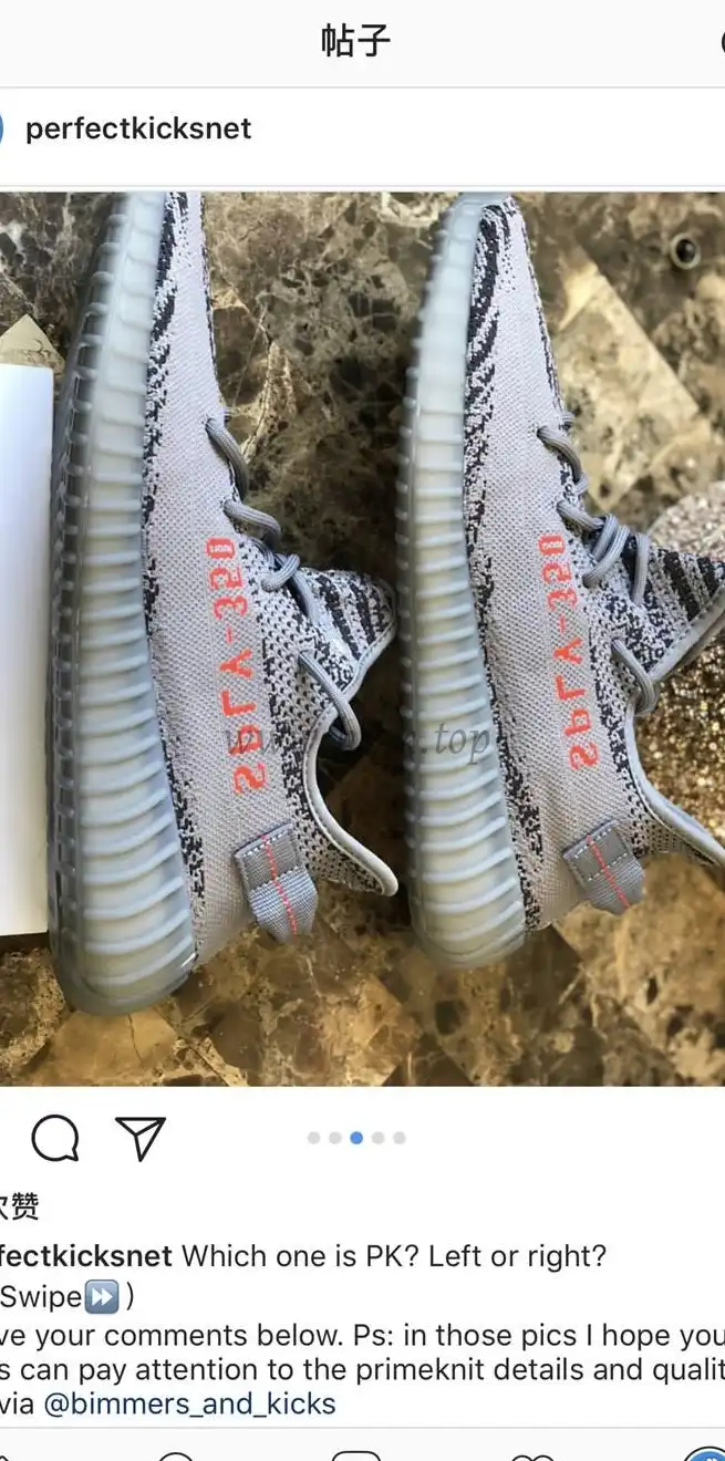 PK God Yeezy 350 V2 DGH Solid Grey WITH REAL PREMEKNIT FROM HUAYIYI WHICH OFFER PRIMEKNIT TO ADIDAS DIRECTLY