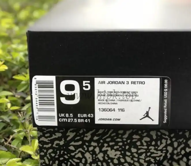 Nike pairs Air Jordan 3 “Katrina” 2018 version