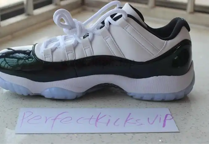 Nike pairs Air Jordan 11 Low “Emerald”