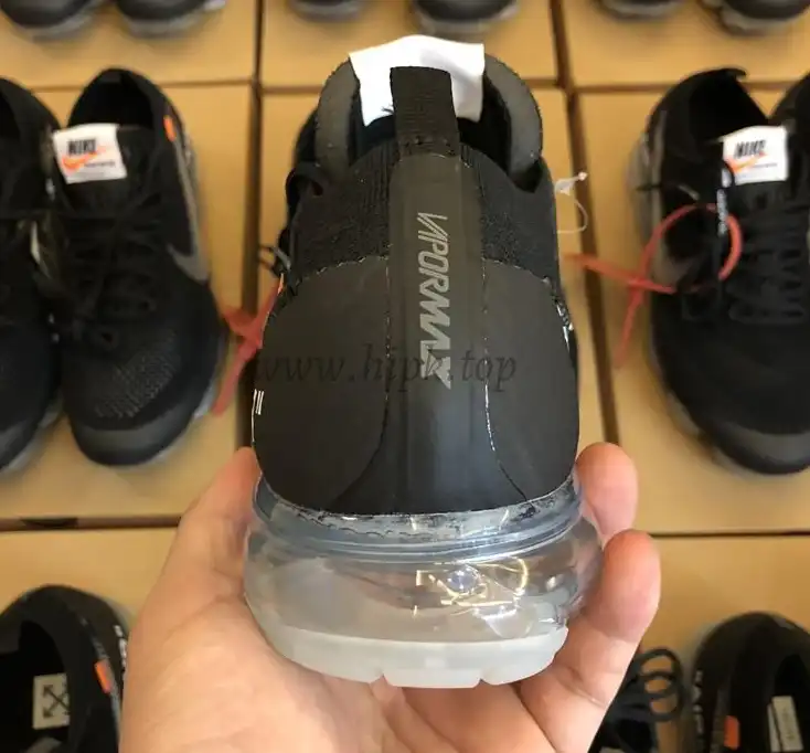 PK God OFF–WHITE x Nike Air VaporMax “Black” ready to ship