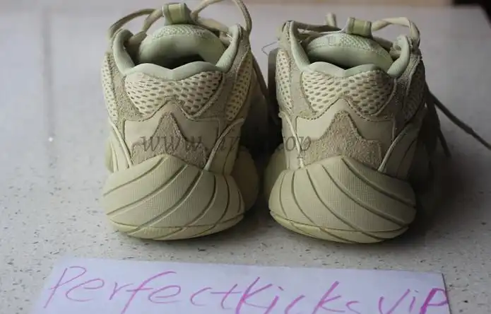 God Yeezy 500 Desert Rat Super Moon Yellow retail sample version ready