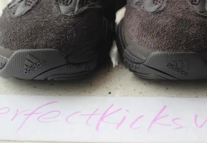 God Yeezy 500 Shadow Black retail sample version ready to ship