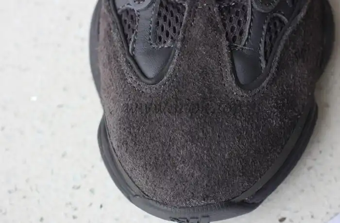 God Yeezy 500 Shadow Black retail sample version ready to ship