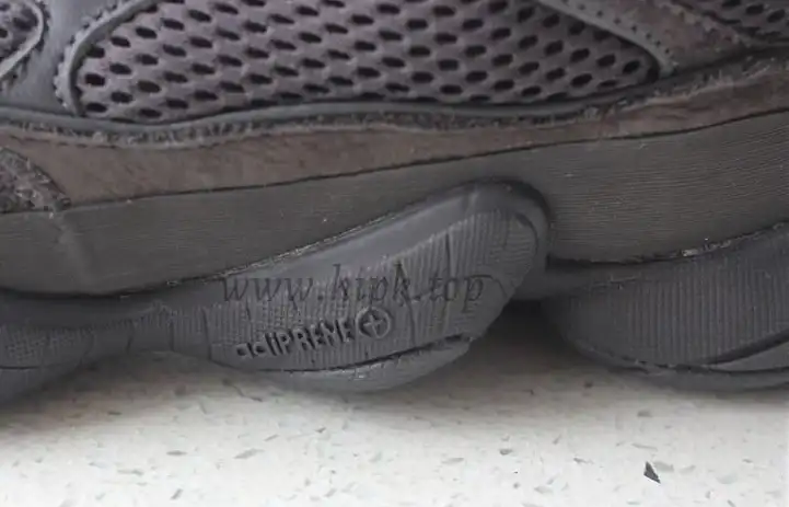 God Yeezy 500 Shadow Black retail sample version ready to ship