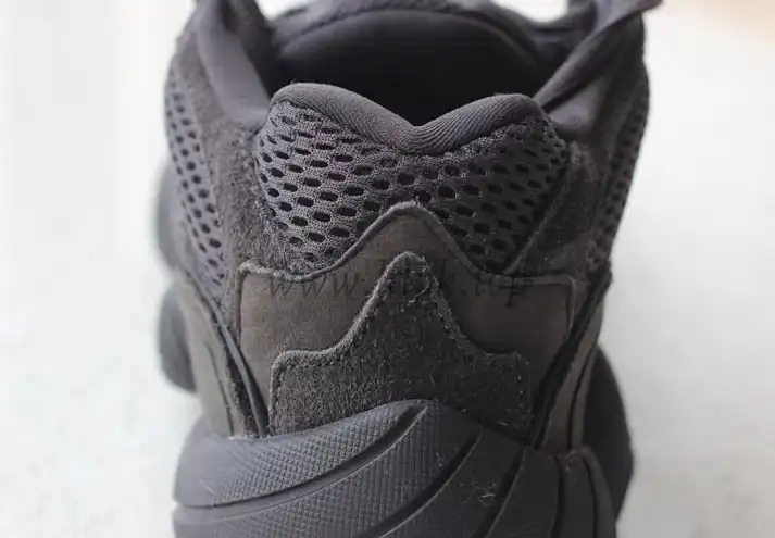 God Yeezy 500 Shadow Black retail sample version ready to ship