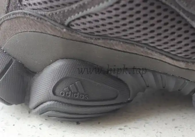 God Yeezy 500 Shadow Black retail sample version ready to ship