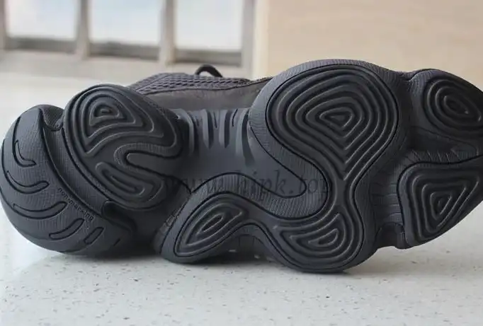 God Yeezy 500 Shadow Black retail sample version ready to ship