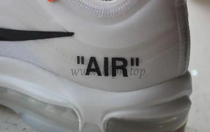 God Nike Air Max 97 OG “Off White” retail materials