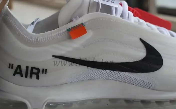 God Nike Air Max 97 OG “Off White” retail materials