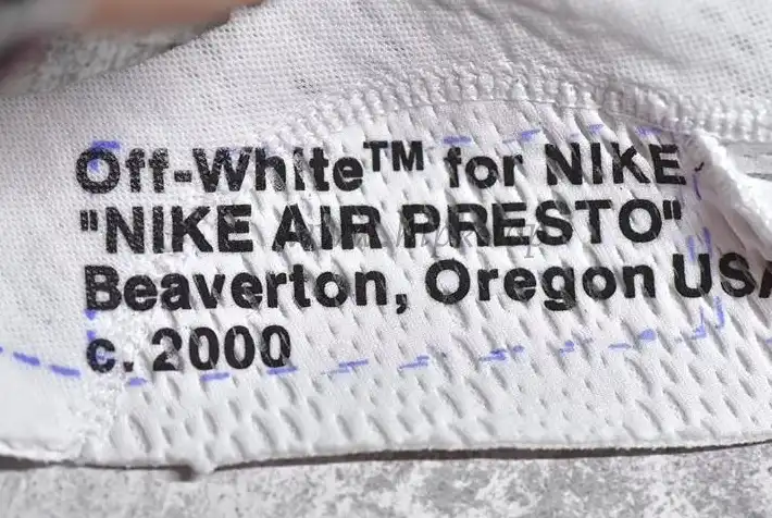 God OFF White Presto 2.0 White The Ten retail versionready