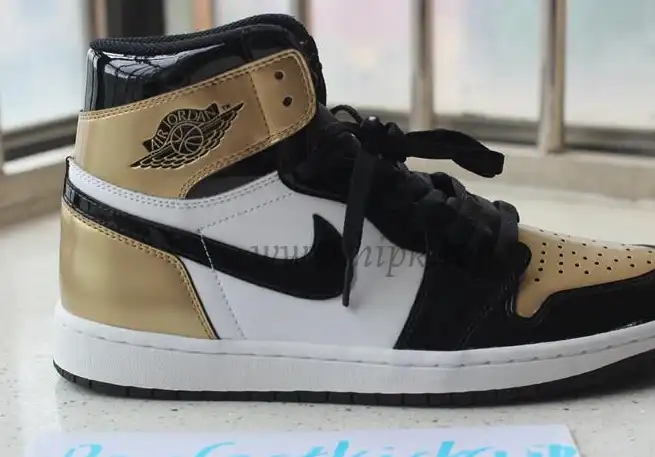 PK God Air Jordan 1 Gold toe best version