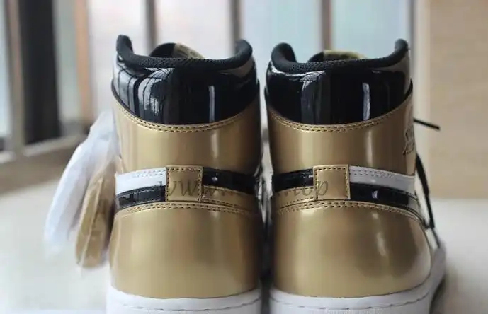 PK God Air Jordan 1 Gold toe best version