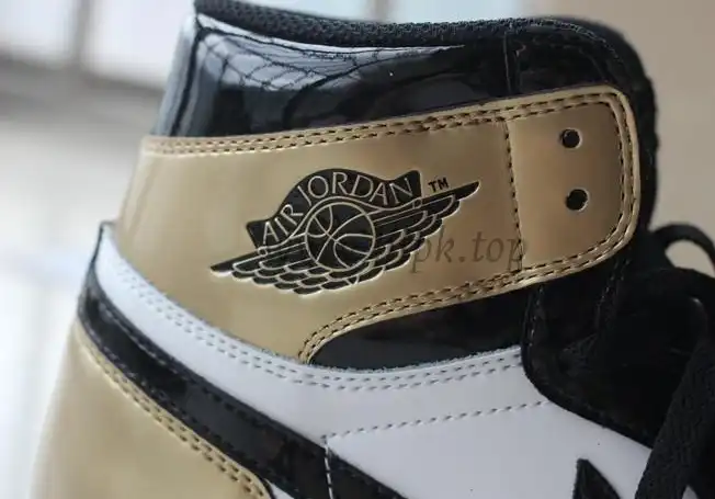 PK God Air Jordan 1 Gold toe best version