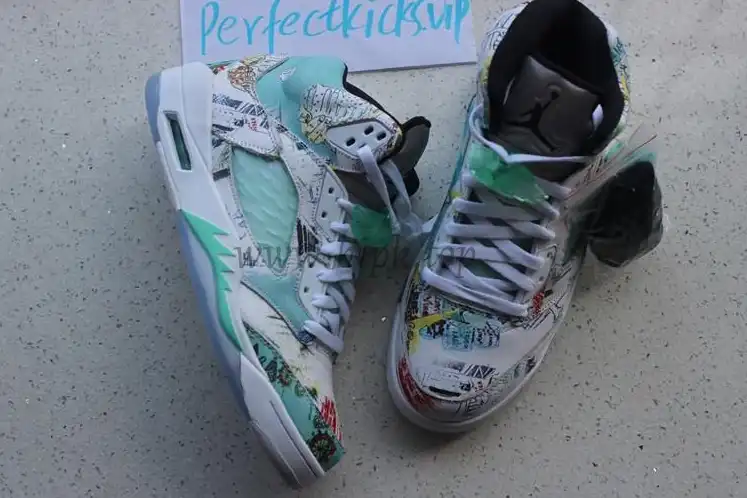 Authentic Air Jordan 5 wing