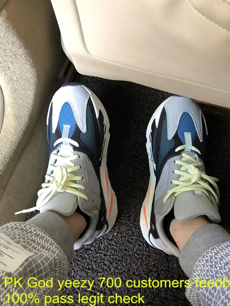 PK GOD YEEZY WAVE RUNNER 700 OG ‘SOLID GREY’ LIMITED REAL MATERIALS