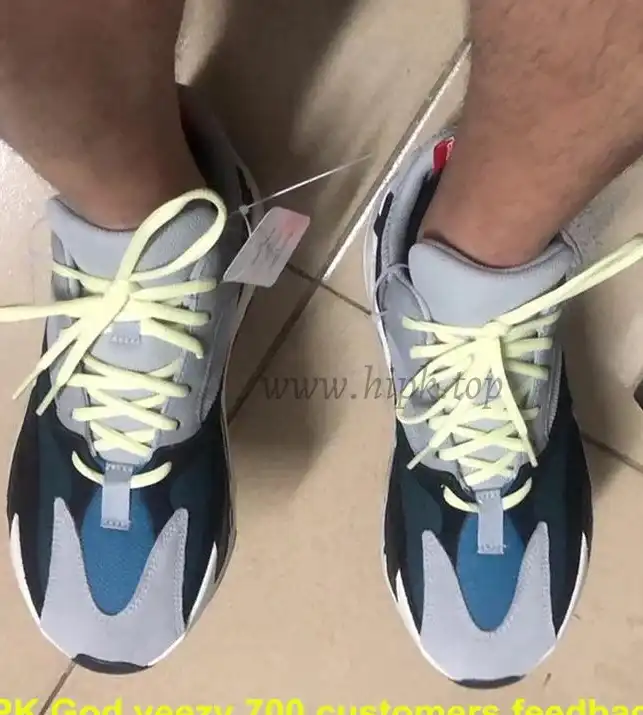 PK GOD YEEZY WAVE RUNNER 700 OG ‘SOLID GREY’ LIMITED REAL MATERIALS