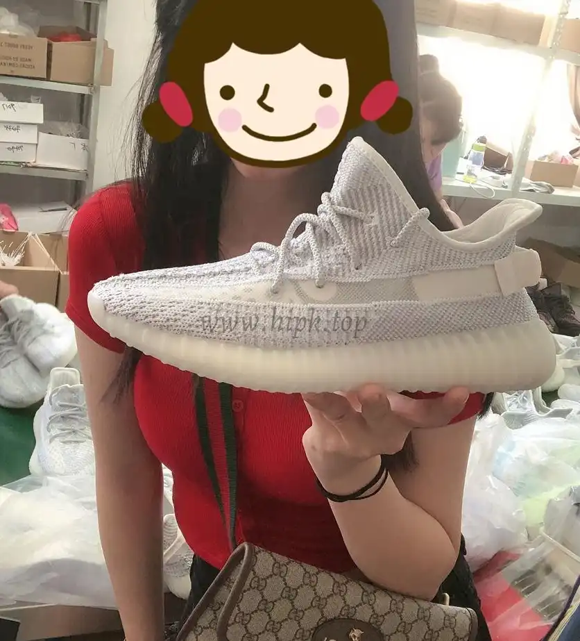 GOD YEEZY 350 V2 STATICWITH REAL PREMEKNIT FROM HUAYIYI WHICH OFFER PRIMEKNIT TO ADIDAS DIRECTLY READY