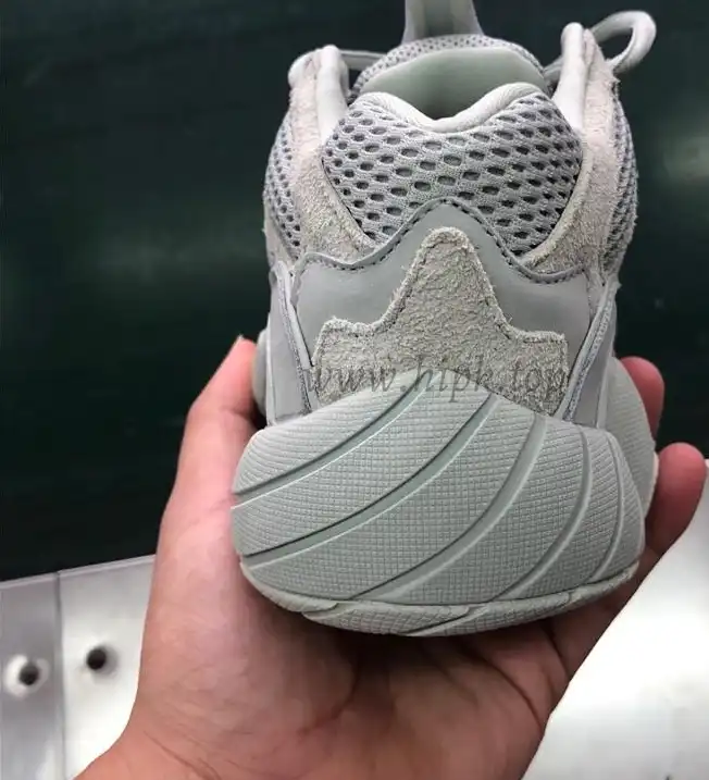 God Yeezy 500 Salt EE7287 retail sample version ready