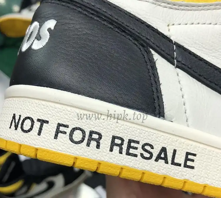 PK GOD AIR JORDAN 1 NRG “NO L’S” NOT FOR RESALE Yellow BEST RETAIL VERSION IN THE MARKET READY TO SHIP