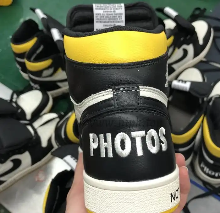 PK GOD AIR JORDAN 1 NRG “NO L’S” NOT FOR RESALE Yellow BEST RETAIL VERSION IN THE MARKET READY TO SHIP