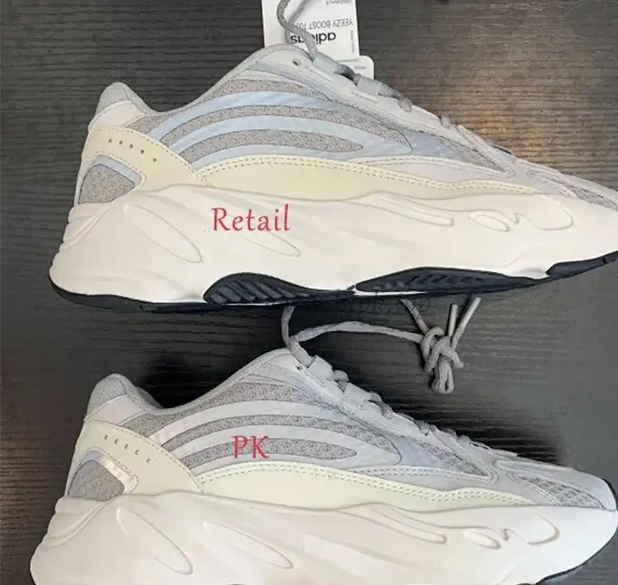 PK God YEEZY BOOST WAVE RUNNER 700 V2 STATIC FULL REFLECTIVE 3M Huayiyi retail version ready to ship