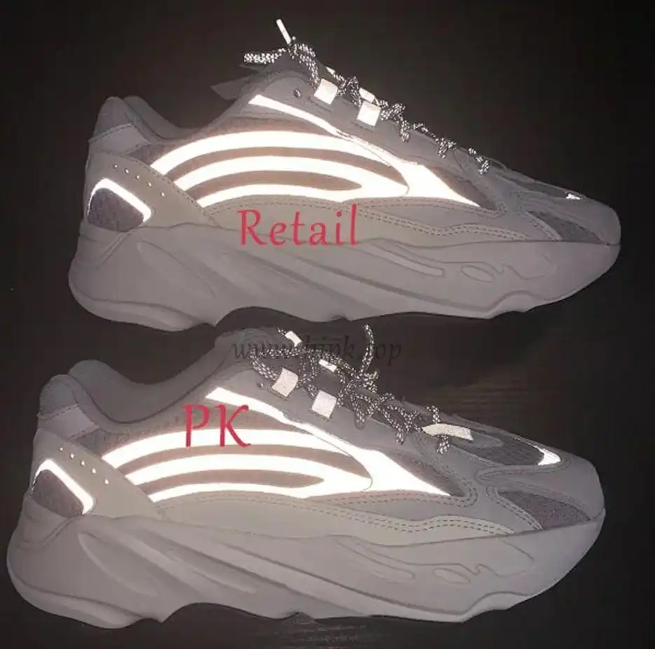 PK God YEEZY BOOST WAVE RUNNER 700 V2 STATIC FULL REFLECTIVE 3M Huayiyi retail version ready to ship