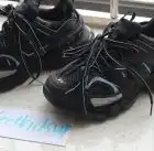 GOD Paris TRIPLE S TRAINER all black