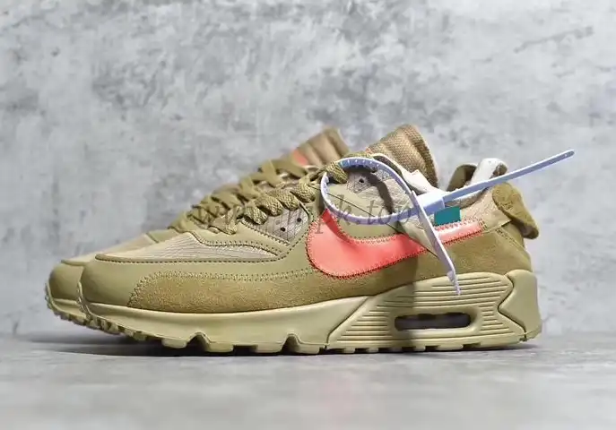 PK GOD Off-White x Nike Air Max 90 Desert Ore ready to ship