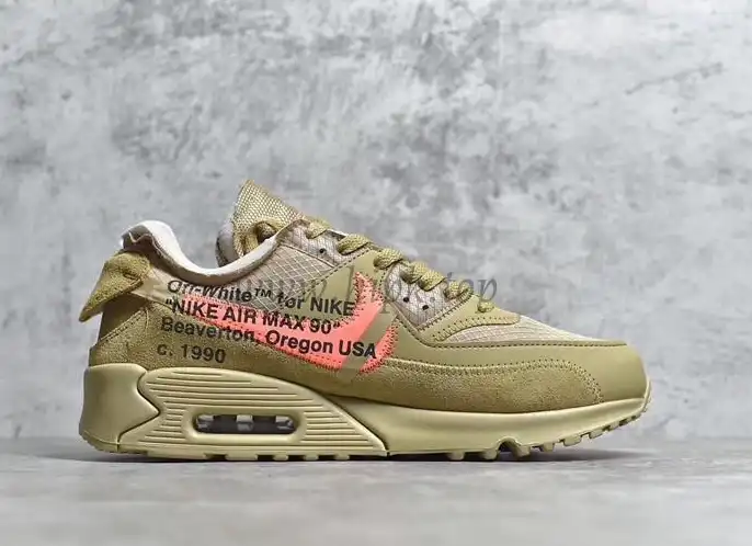 PK GOD Off-White x Nike Air Max 90 Desert Ore ready to ship