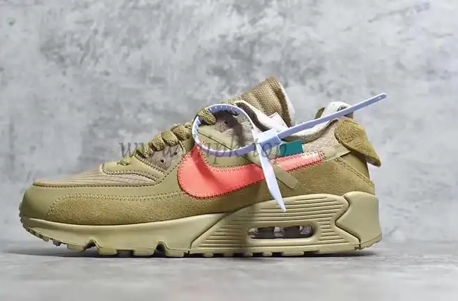 PK GOD Off-White x Nike Air Max 90 Desert Ore ready to ship