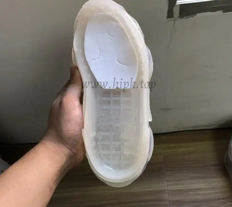 PK GOD PARIS TRIPLE S CLEAR SOLE TRAINER all yellow READY TO SHIP